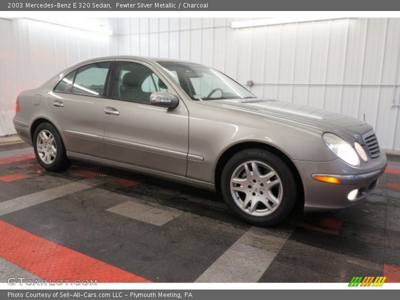 Pewter Silver Metallic / Charcoal 2003 Mercedes-Benz E 320 Sedan