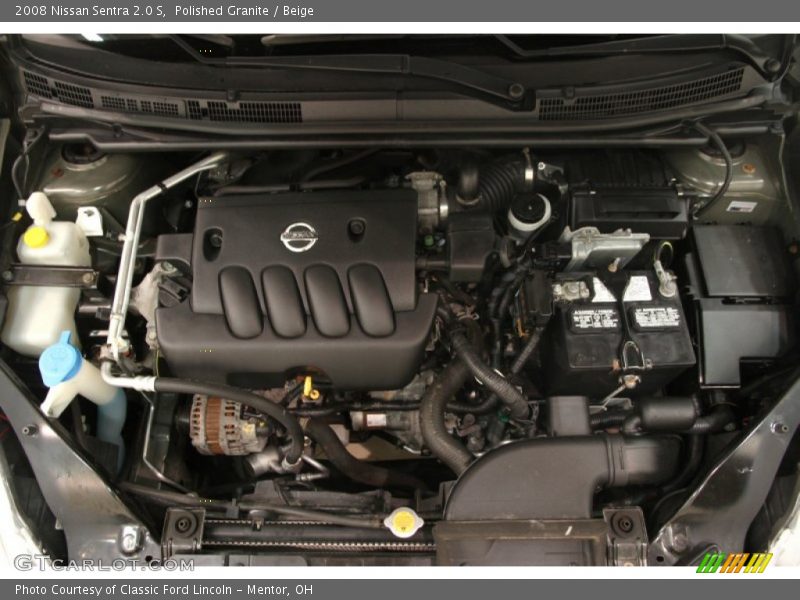 Polished Granite / Beige 2008 Nissan Sentra 2.0 S