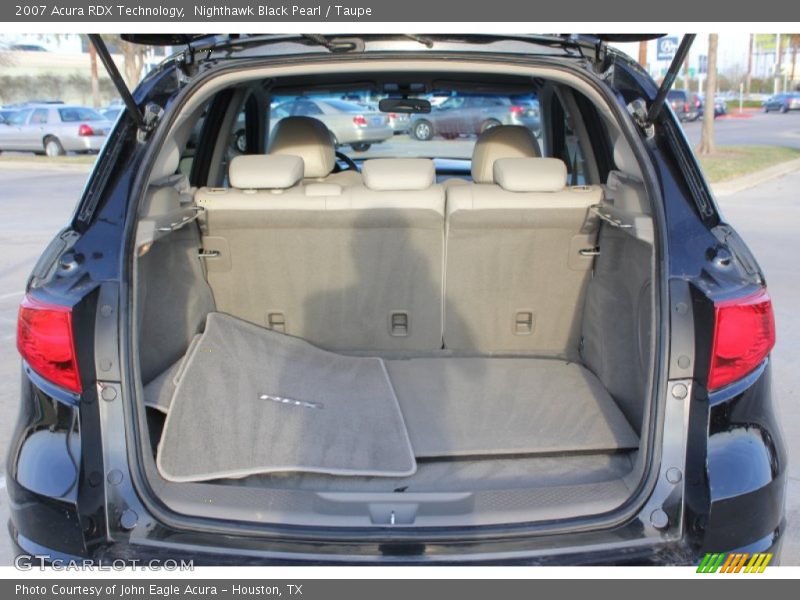 Nighthawk Black Pearl / Taupe 2007 Acura RDX Technology