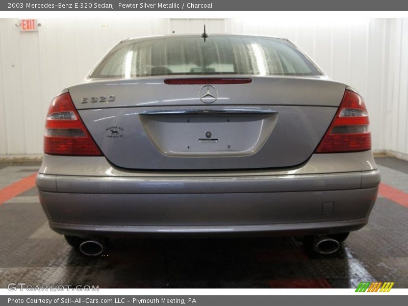 Pewter Silver Metallic / Charcoal 2003 Mercedes-Benz E 320 Sedan
