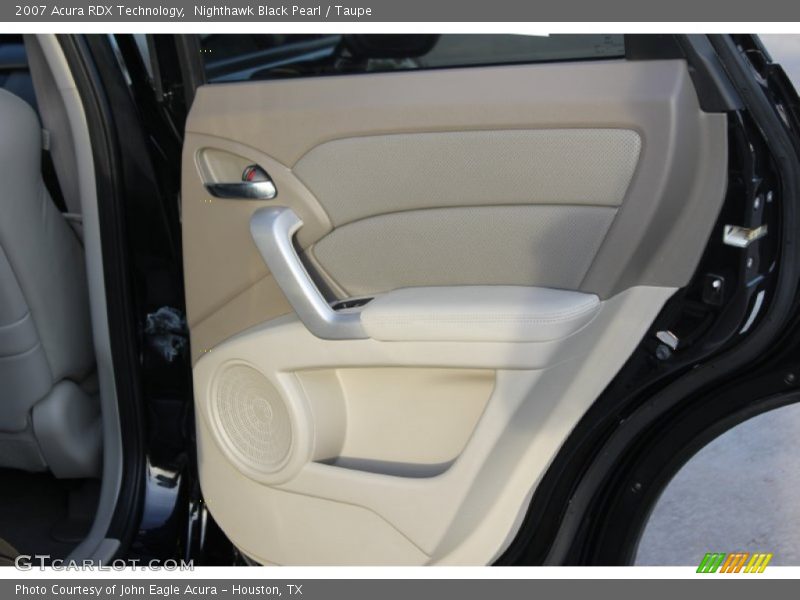 Nighthawk Black Pearl / Taupe 2007 Acura RDX Technology