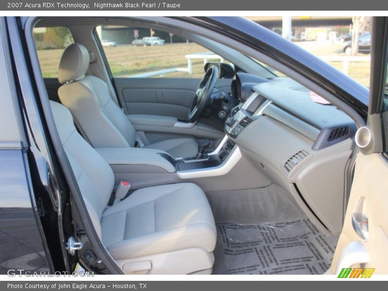 Nighthawk Black Pearl / Taupe 2007 Acura RDX Technology