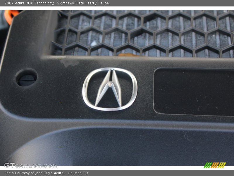 Nighthawk Black Pearl / Taupe 2007 Acura RDX Technology