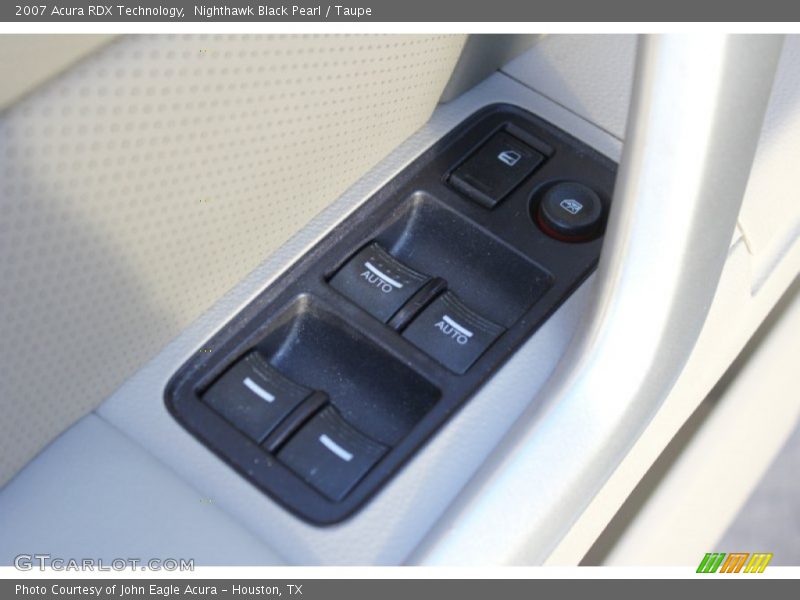 Nighthawk Black Pearl / Taupe 2007 Acura RDX Technology
