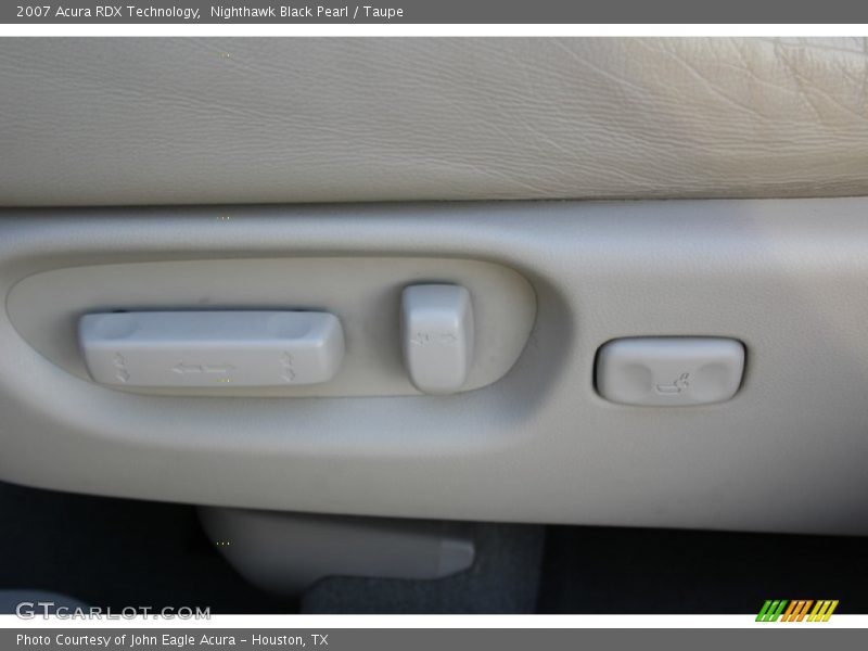 Nighthawk Black Pearl / Taupe 2007 Acura RDX Technology