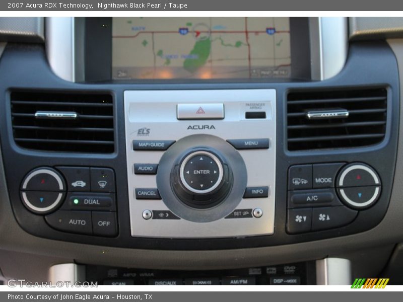 Nighthawk Black Pearl / Taupe 2007 Acura RDX Technology