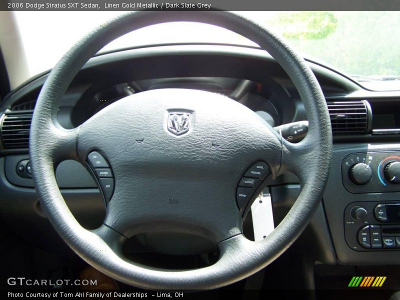 Linen Gold Metallic / Dark Slate Grey 2006 Dodge Stratus SXT Sedan