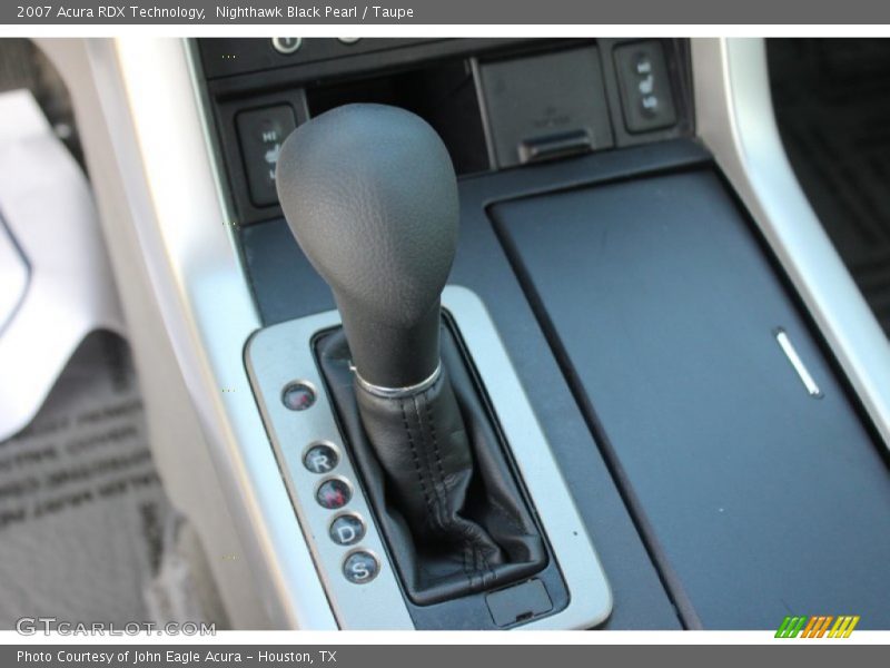Nighthawk Black Pearl / Taupe 2007 Acura RDX Technology