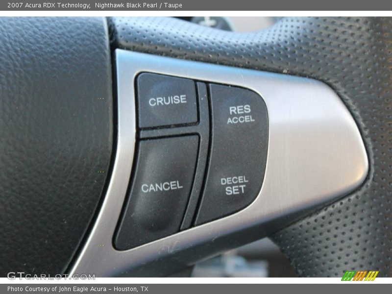 Nighthawk Black Pearl / Taupe 2007 Acura RDX Technology