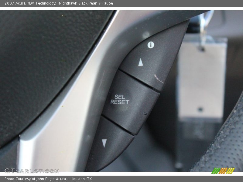 Nighthawk Black Pearl / Taupe 2007 Acura RDX Technology