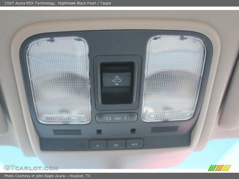 Nighthawk Black Pearl / Taupe 2007 Acura RDX Technology