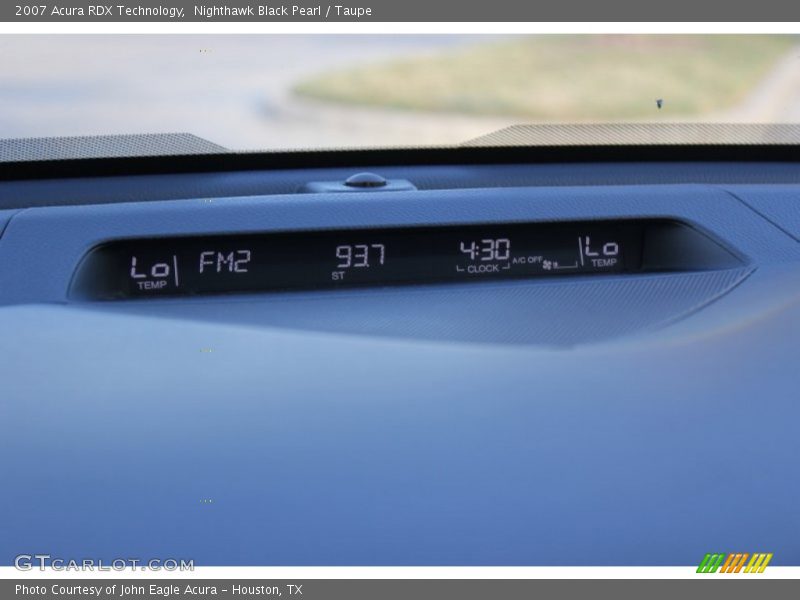 Nighthawk Black Pearl / Taupe 2007 Acura RDX Technology