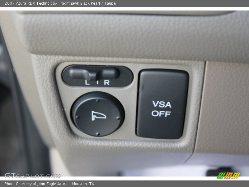 Nighthawk Black Pearl / Taupe 2007 Acura RDX Technology