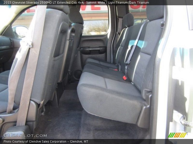 Summit White / Light Titanium/Dark Titanium 2012 Chevrolet Silverado 2500HD LT Extended Cab 4x4