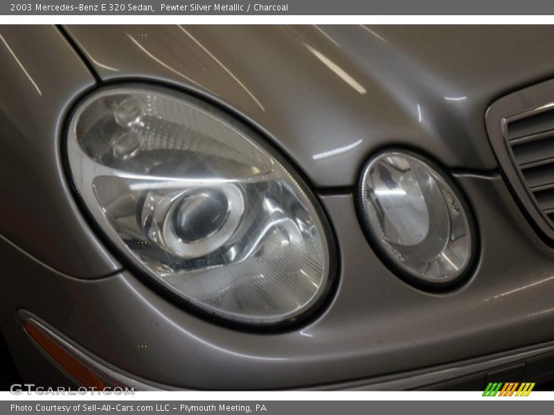 Pewter Silver Metallic / Charcoal 2003 Mercedes-Benz E 320 Sedan