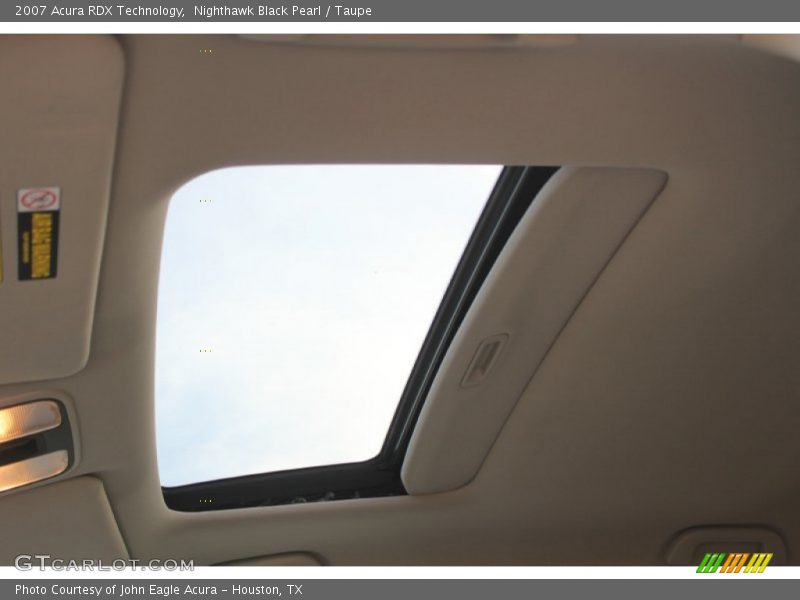 Nighthawk Black Pearl / Taupe 2007 Acura RDX Technology