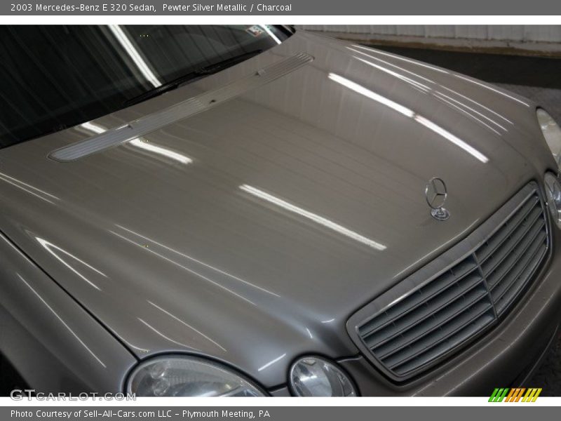 Pewter Silver Metallic / Charcoal 2003 Mercedes-Benz E 320 Sedan