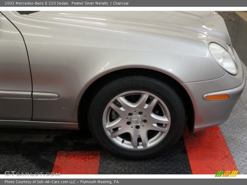 Pewter Silver Metallic / Charcoal 2003 Mercedes-Benz E 320 Sedan