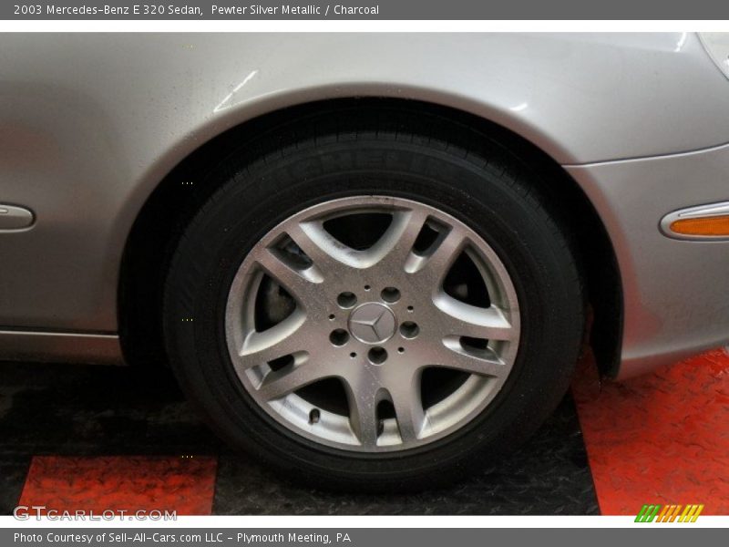 Pewter Silver Metallic / Charcoal 2003 Mercedes-Benz E 320 Sedan