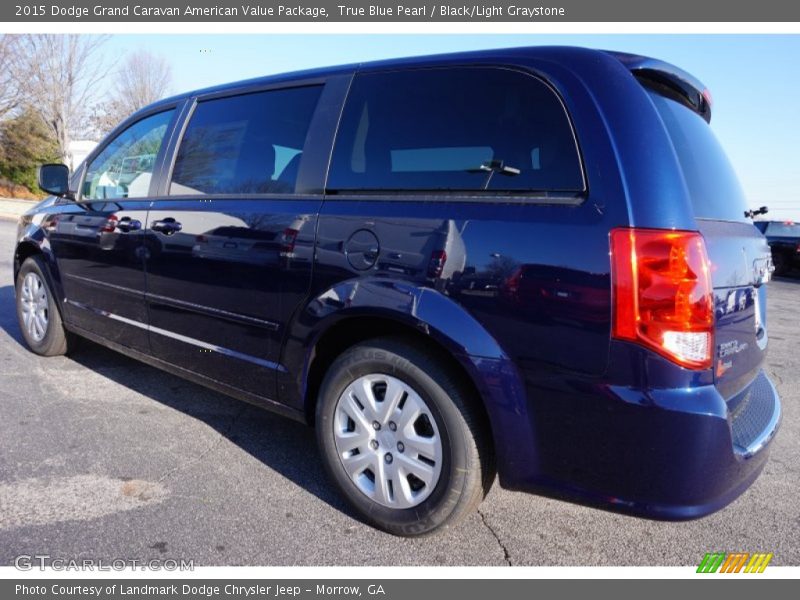  2015 Grand Caravan American Value Package True Blue Pearl