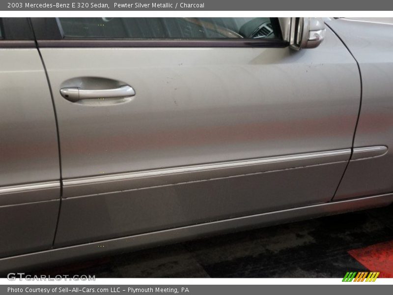Pewter Silver Metallic / Charcoal 2003 Mercedes-Benz E 320 Sedan