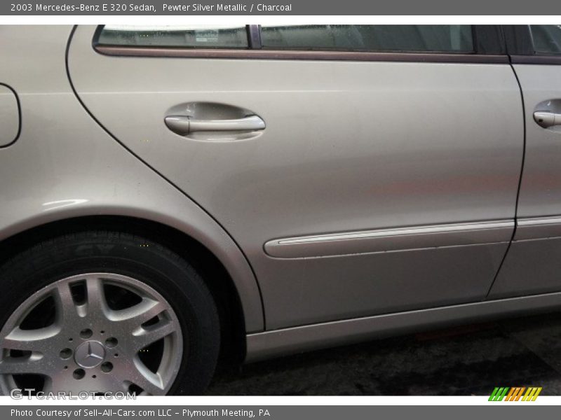 Pewter Silver Metallic / Charcoal 2003 Mercedes-Benz E 320 Sedan