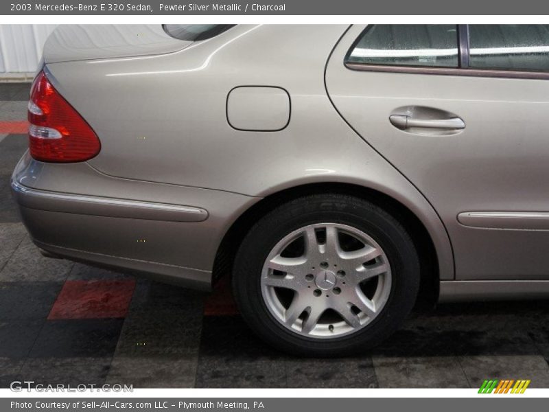 Pewter Silver Metallic / Charcoal 2003 Mercedes-Benz E 320 Sedan