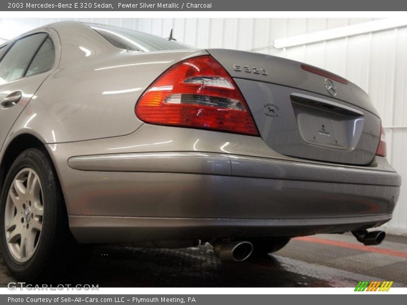 Pewter Silver Metallic / Charcoal 2003 Mercedes-Benz E 320 Sedan