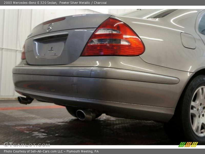 Pewter Silver Metallic / Charcoal 2003 Mercedes-Benz E 320 Sedan