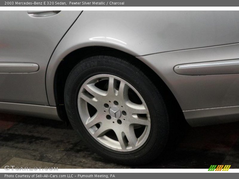 Pewter Silver Metallic / Charcoal 2003 Mercedes-Benz E 320 Sedan