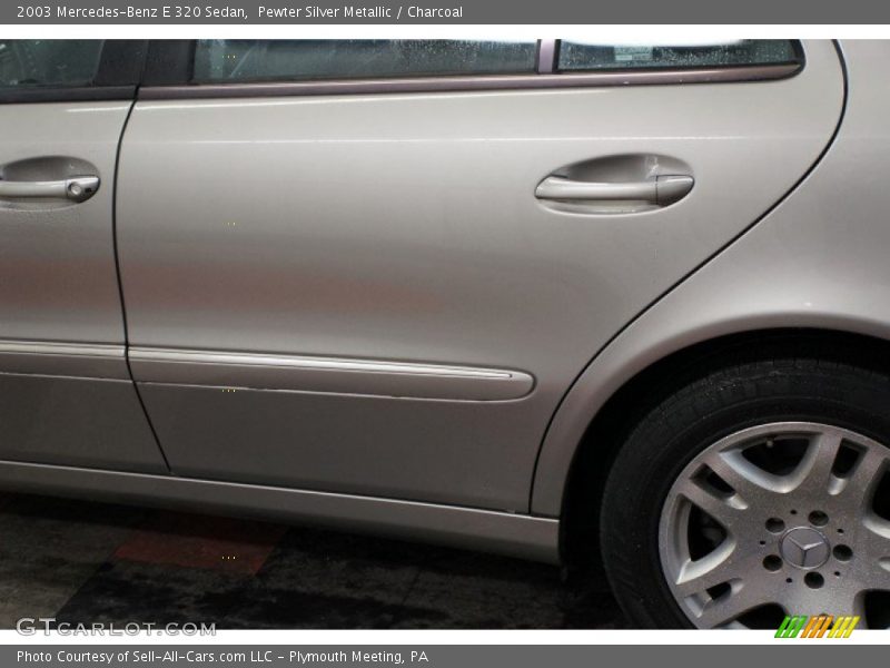 Pewter Silver Metallic / Charcoal 2003 Mercedes-Benz E 320 Sedan