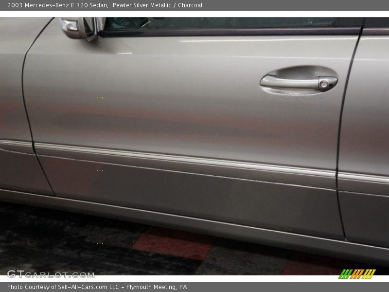 Pewter Silver Metallic / Charcoal 2003 Mercedes-Benz E 320 Sedan