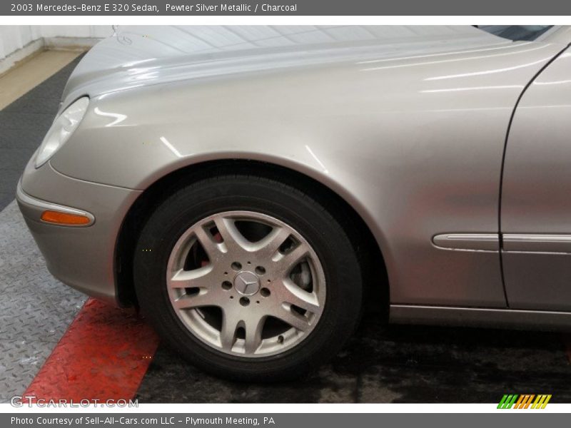 Pewter Silver Metallic / Charcoal 2003 Mercedes-Benz E 320 Sedan