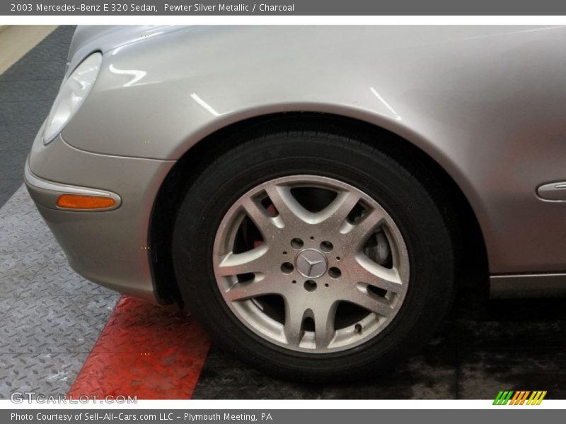 Pewter Silver Metallic / Charcoal 2003 Mercedes-Benz E 320 Sedan