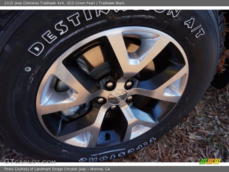 ECO Green Pearl / Trailhawk Black 2015 Jeep Cherokee Trailhawk 4x4