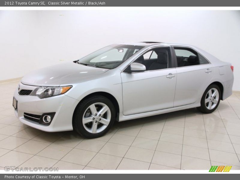Classic Silver Metallic / Black/Ash 2012 Toyota Camry SE