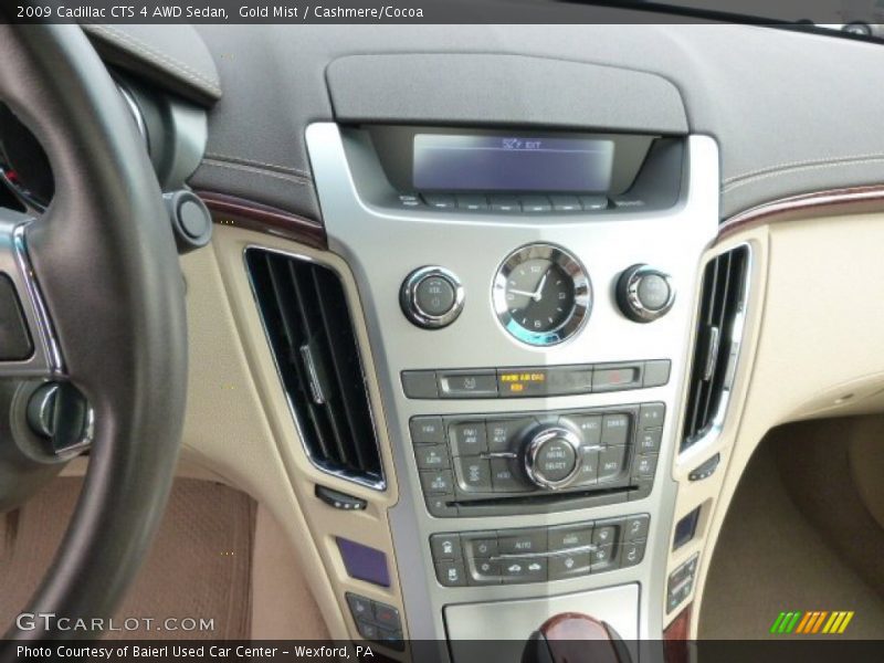 Gold Mist / Cashmere/Cocoa 2009 Cadillac CTS 4 AWD Sedan