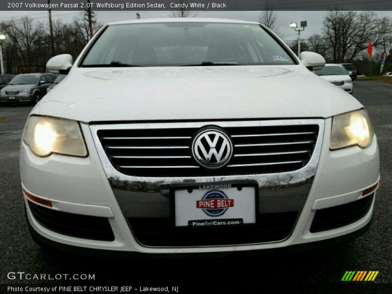 Candy White / Black 2007 Volkswagen Passat 2.0T Wolfsburg Edition Sedan