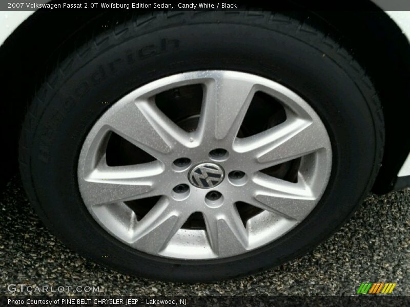 Candy White / Black 2007 Volkswagen Passat 2.0T Wolfsburg Edition Sedan