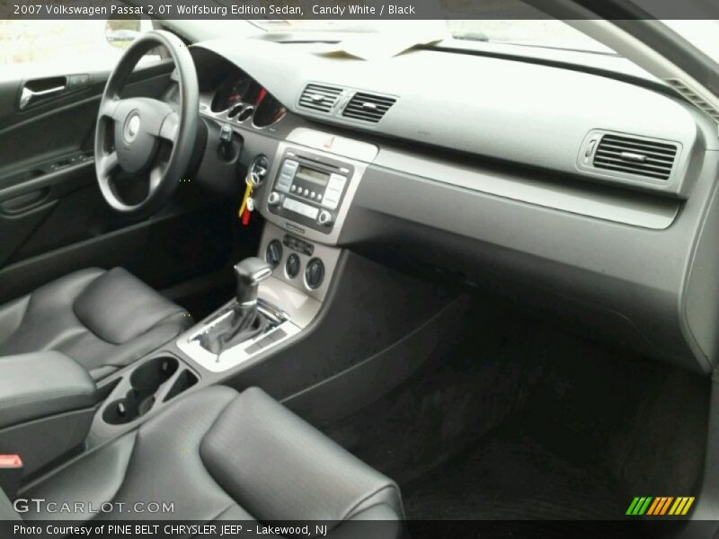 Candy White / Black 2007 Volkswagen Passat 2.0T Wolfsburg Edition Sedan