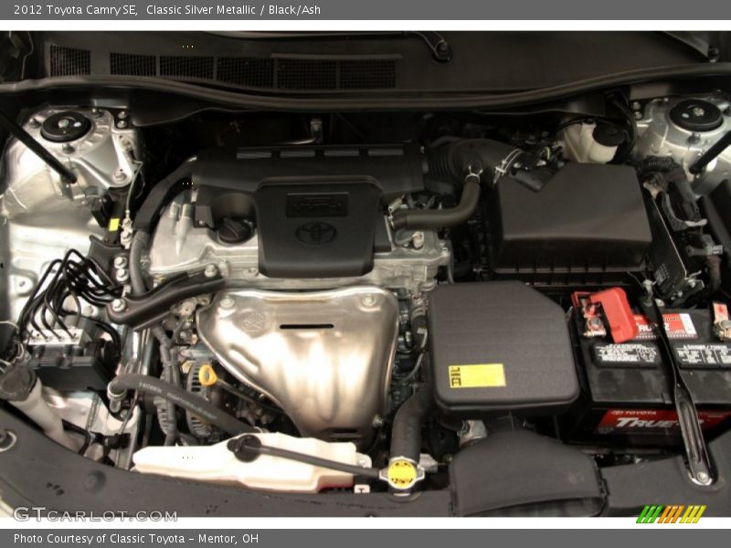 Classic Silver Metallic / Black/Ash 2012 Toyota Camry SE
