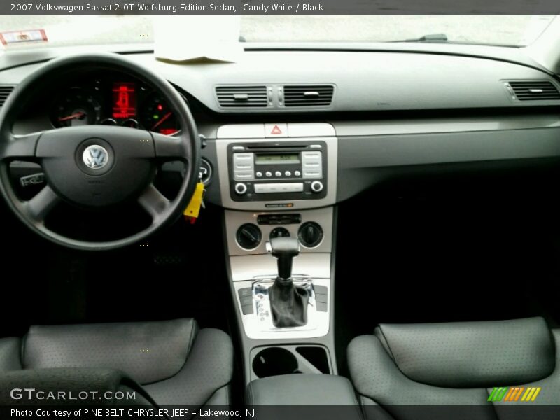 Candy White / Black 2007 Volkswagen Passat 2.0T Wolfsburg Edition Sedan