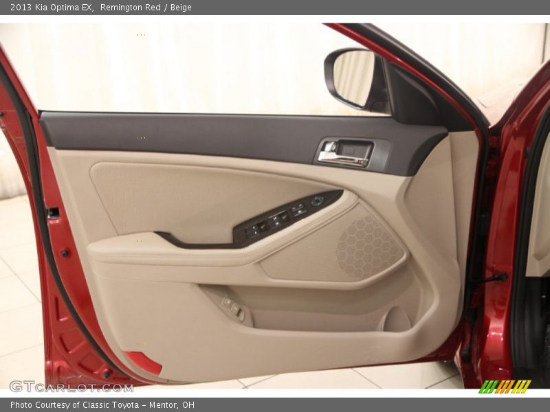 Remington Red / Beige 2013 Kia Optima EX