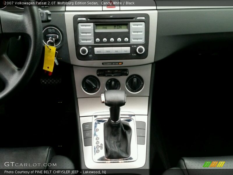 Candy White / Black 2007 Volkswagen Passat 2.0T Wolfsburg Edition Sedan