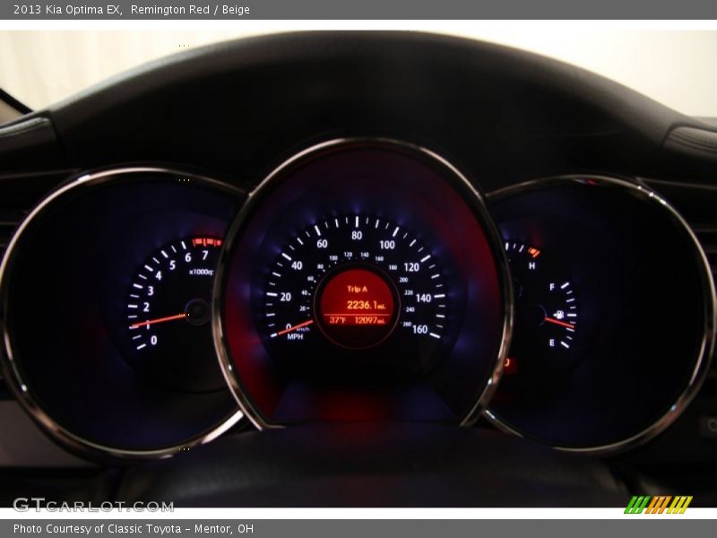 Remington Red / Beige 2013 Kia Optima EX