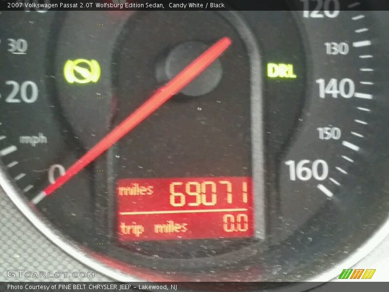 Candy White / Black 2007 Volkswagen Passat 2.0T Wolfsburg Edition Sedan