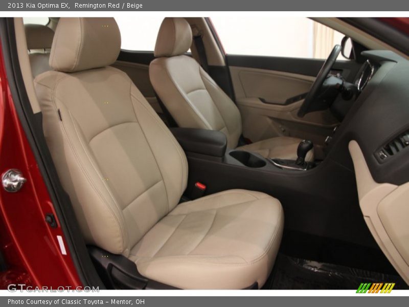 Remington Red / Beige 2013 Kia Optima EX