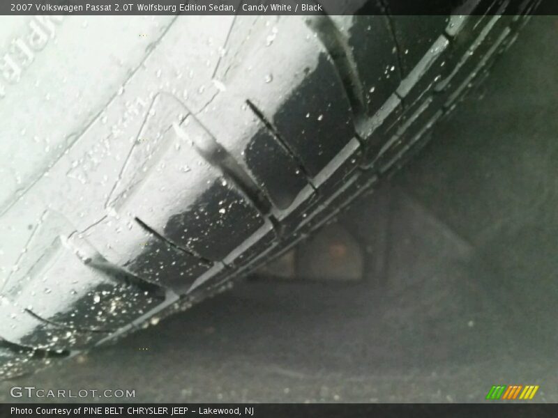 Candy White / Black 2007 Volkswagen Passat 2.0T Wolfsburg Edition Sedan