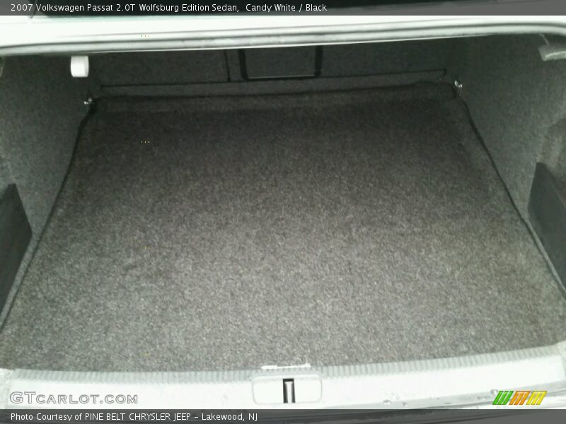 Candy White / Black 2007 Volkswagen Passat 2.0T Wolfsburg Edition Sedan