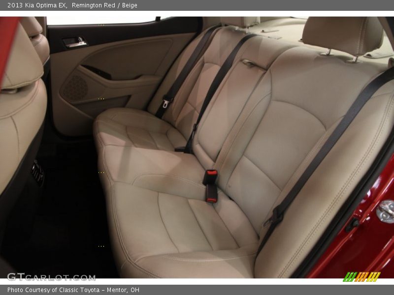 Remington Red / Beige 2013 Kia Optima EX